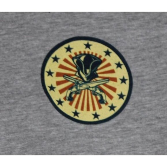 Grunt Style This We'll Defend Patriotic Grey Tee Shirt Mens Large - Picture 2 of 5